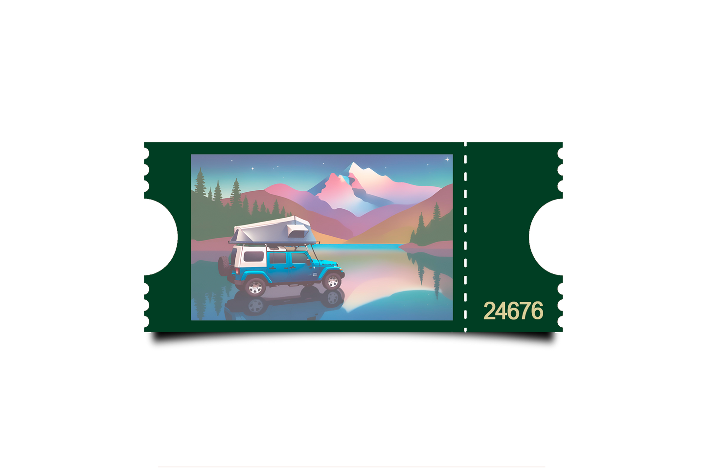 Boleto Ilustracion N 24676
