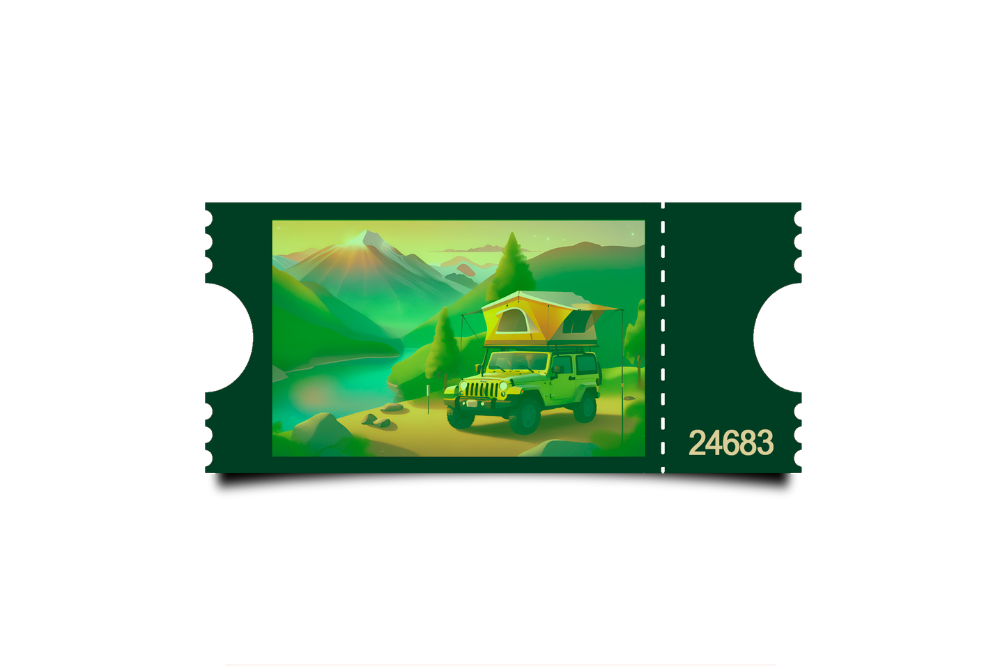 Boleto Ilustracion N 24683