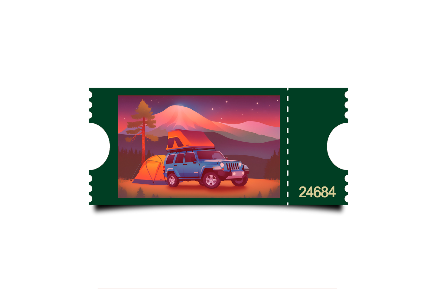 Boleto Ilustracion N 24684