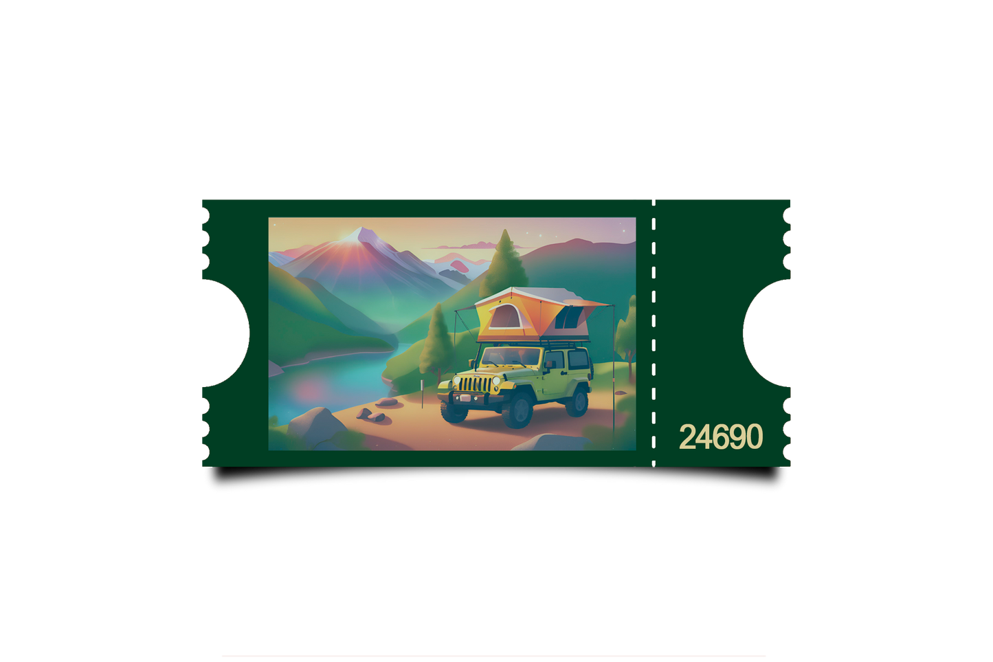 Boleto Ilustracion N 24690