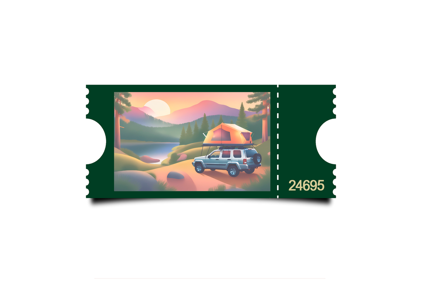 Boleto Ilustracion N 24695