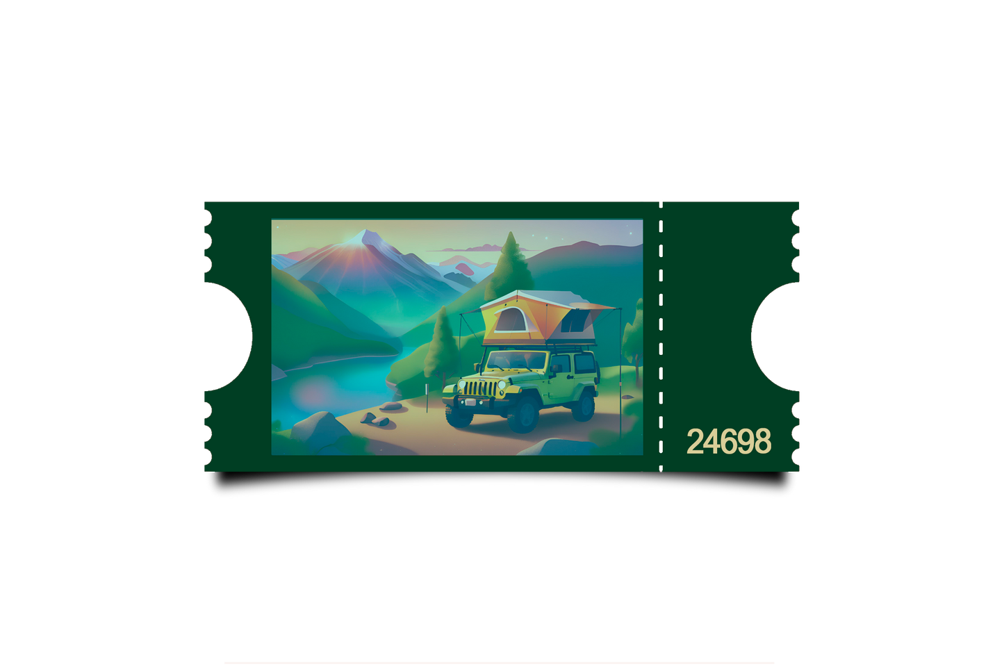 Boleto Ilustracion N 24698