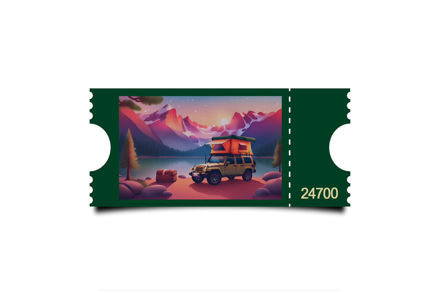 Boleto Ilustracion N 24700