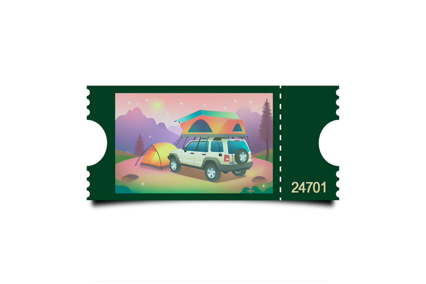Boleto Ilustracion N 24701