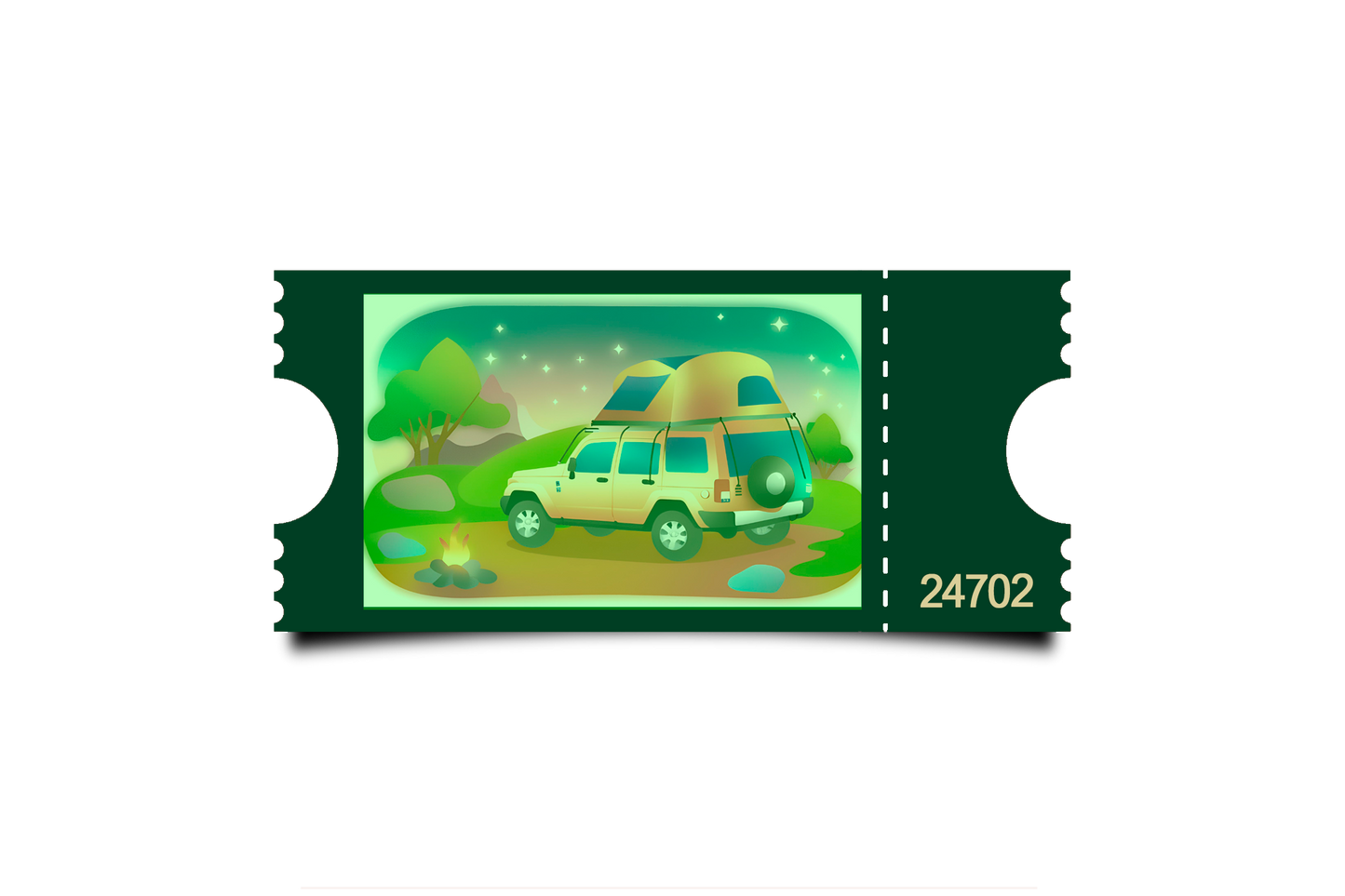 Boleto Ilustracion N 24702