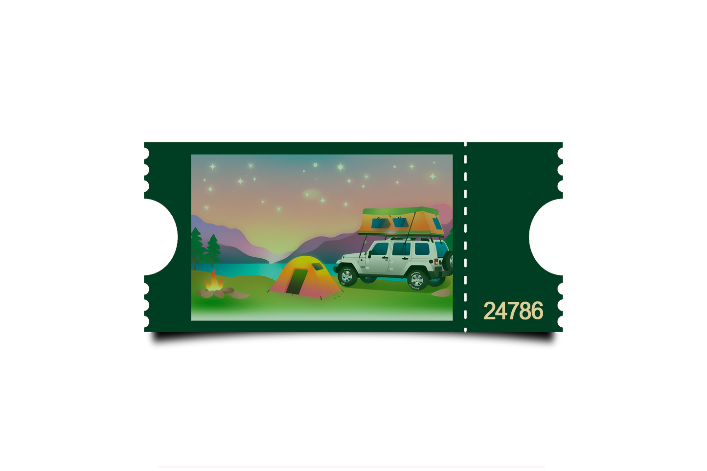 Boleto Ilustracion N 24786
