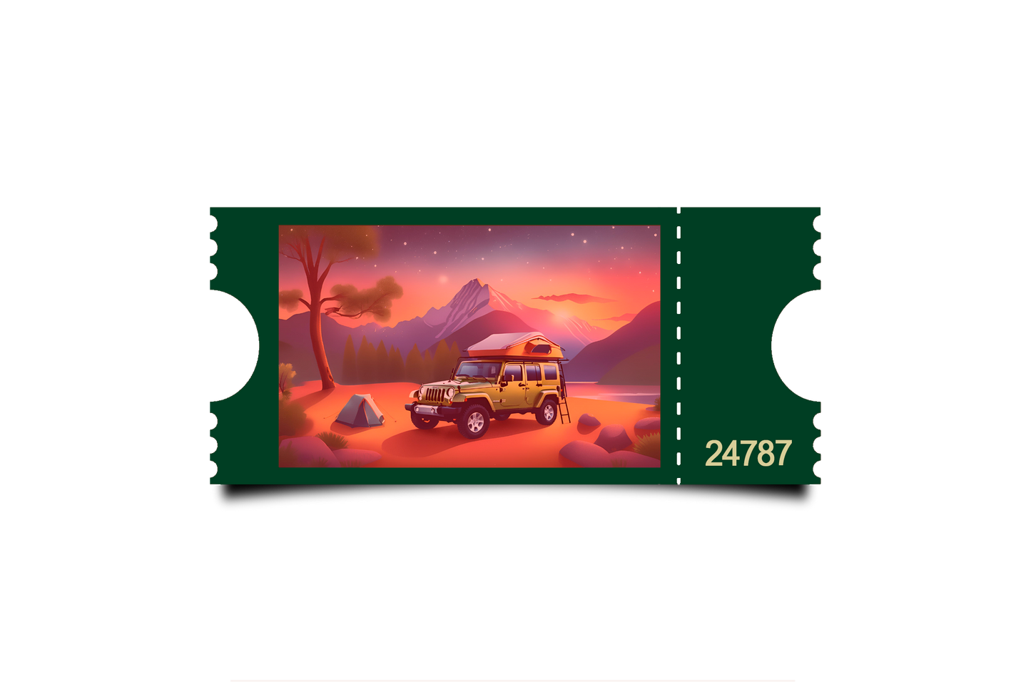 Boleto Ilustracion N 24787