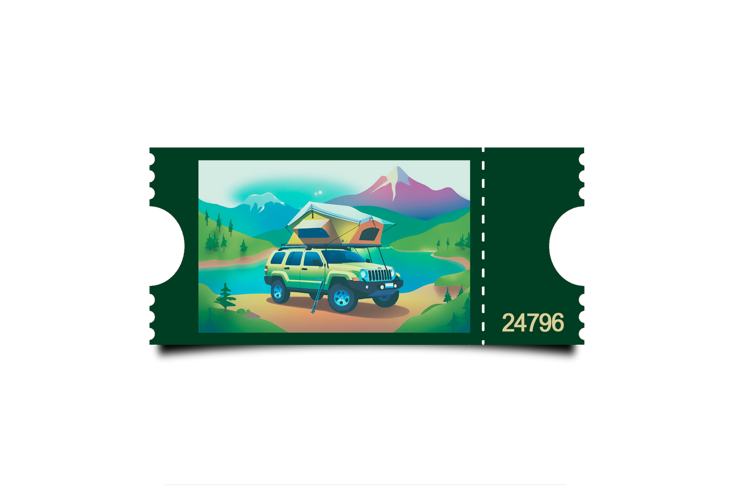 Boleto Ilustracion N 24796