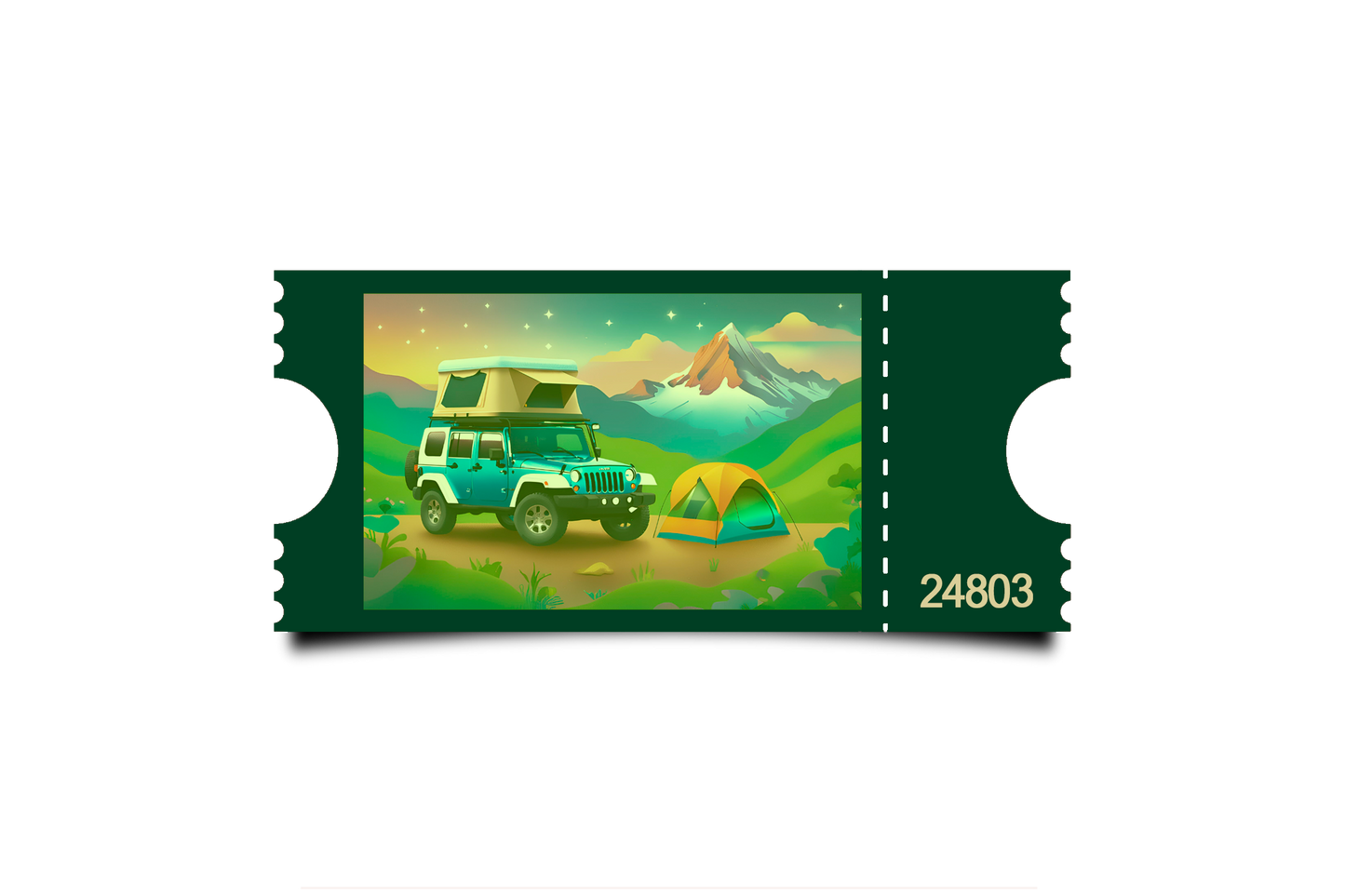 Boleto Ilustracion N 24803