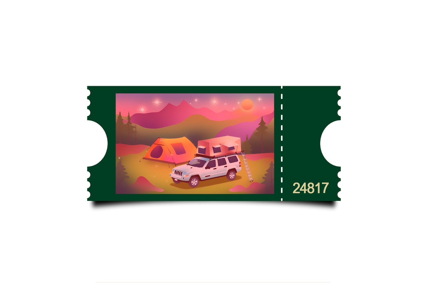 Boleto Ilustracion N 24817