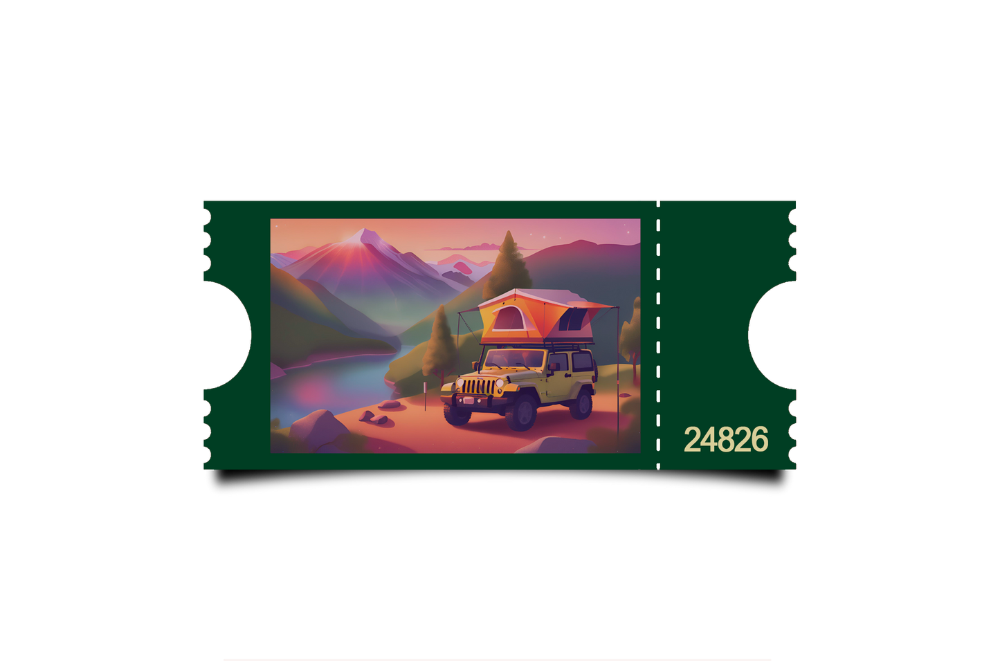 Boleto Ilustracion N 24826