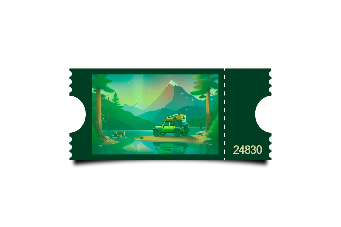 Boleto Ilustracion N 24830
