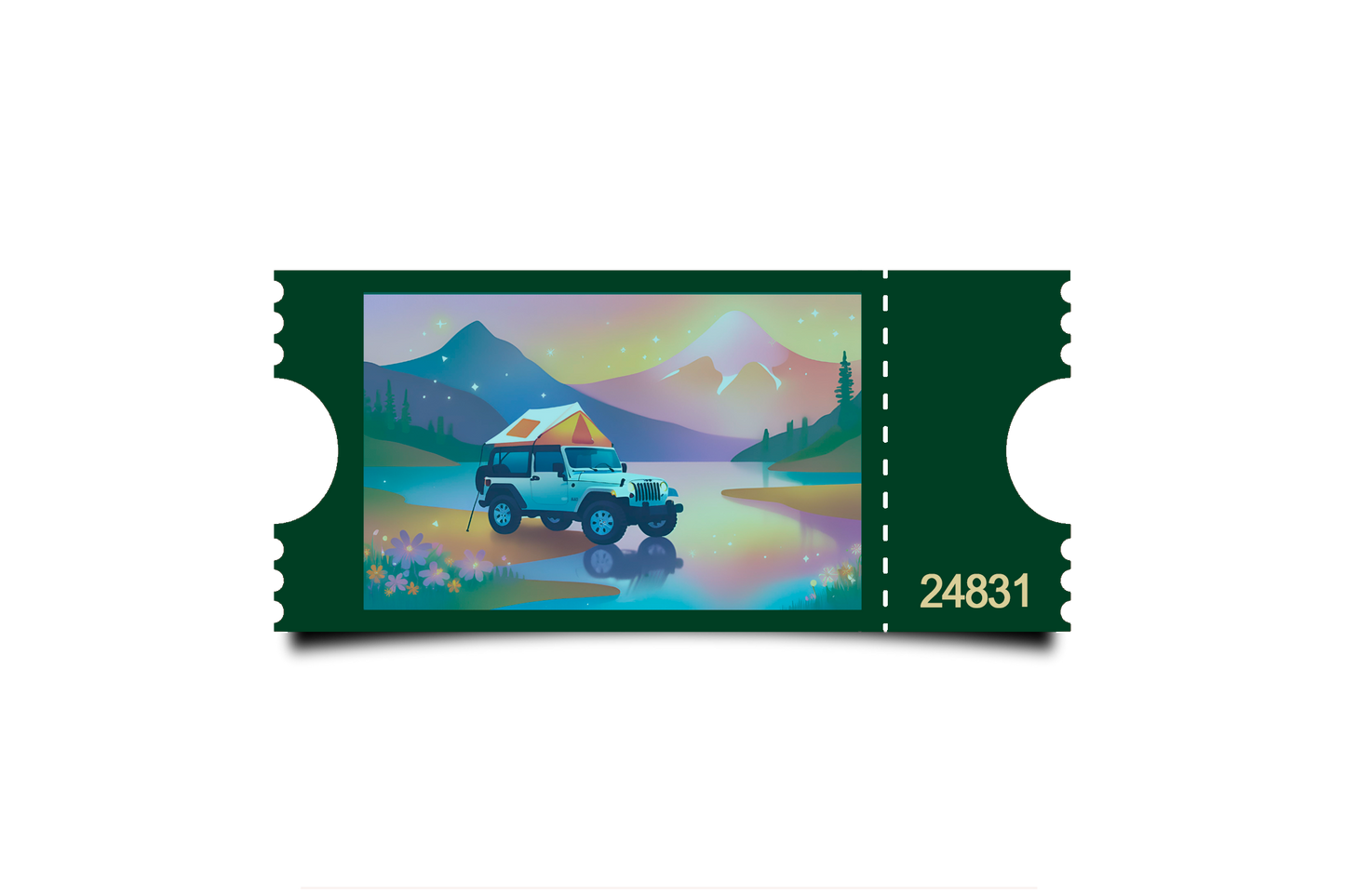 Boleto Ilustracion N 24831