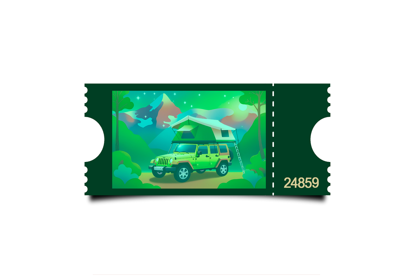Boleto Ilustracion N 24859
