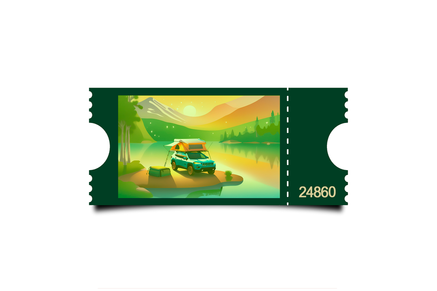 Boleto Ilustracion N 24860