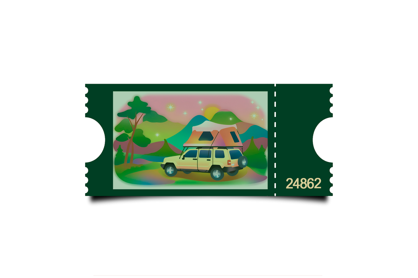 Boleto Ilustracion N 24862