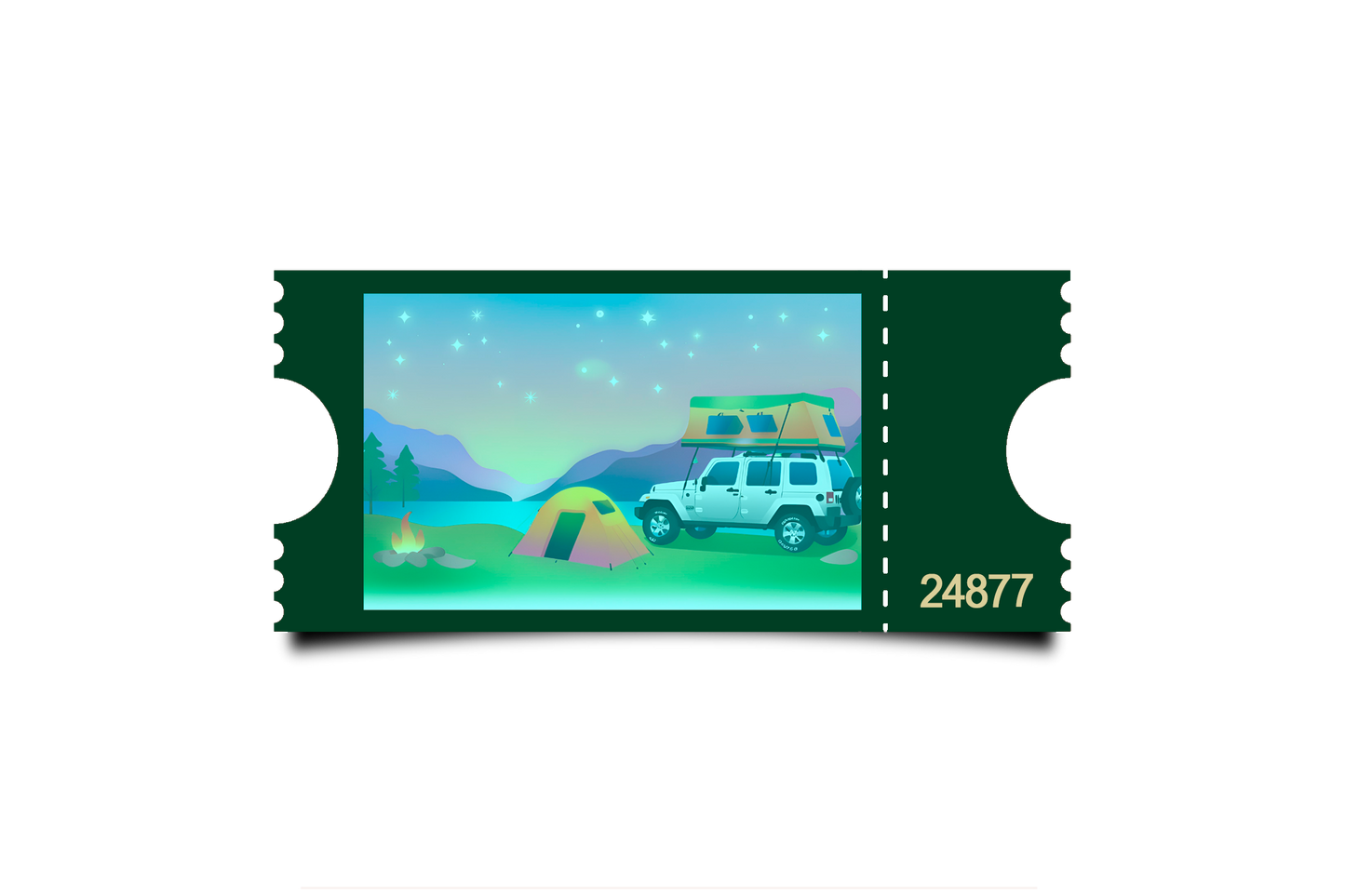 Boleto Ilustracion N 24877