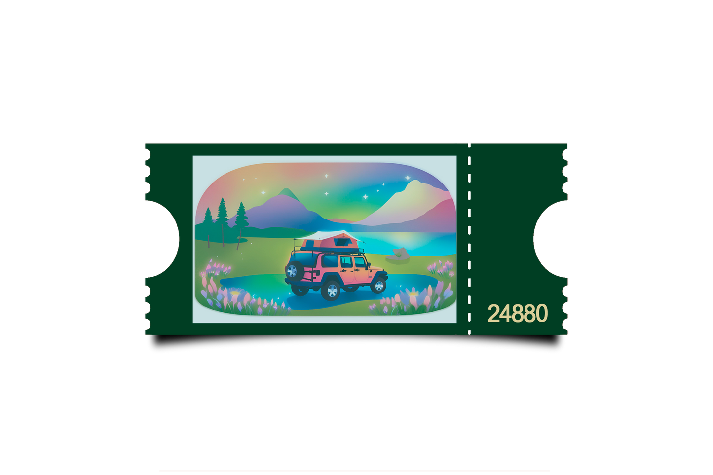 Boleto Ilustracion N 24880