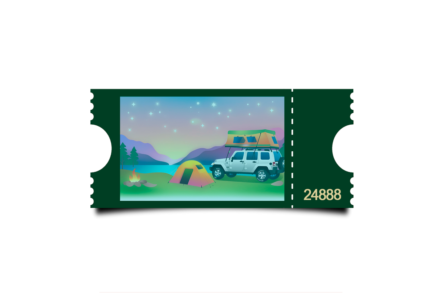 Boleto Ilustracion N 24888