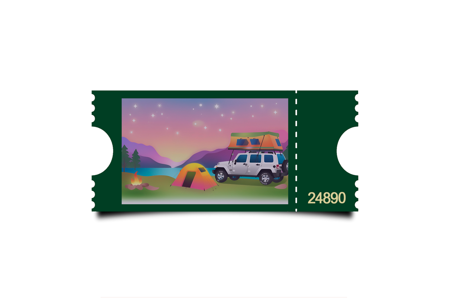 Boleto Ilustracion N 24890