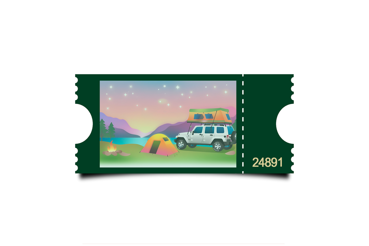 Boleto Ilustracion N 24891