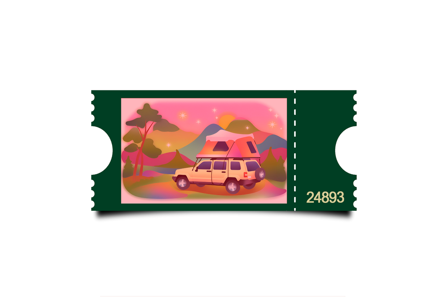 Boleto Ilustracion N 24893