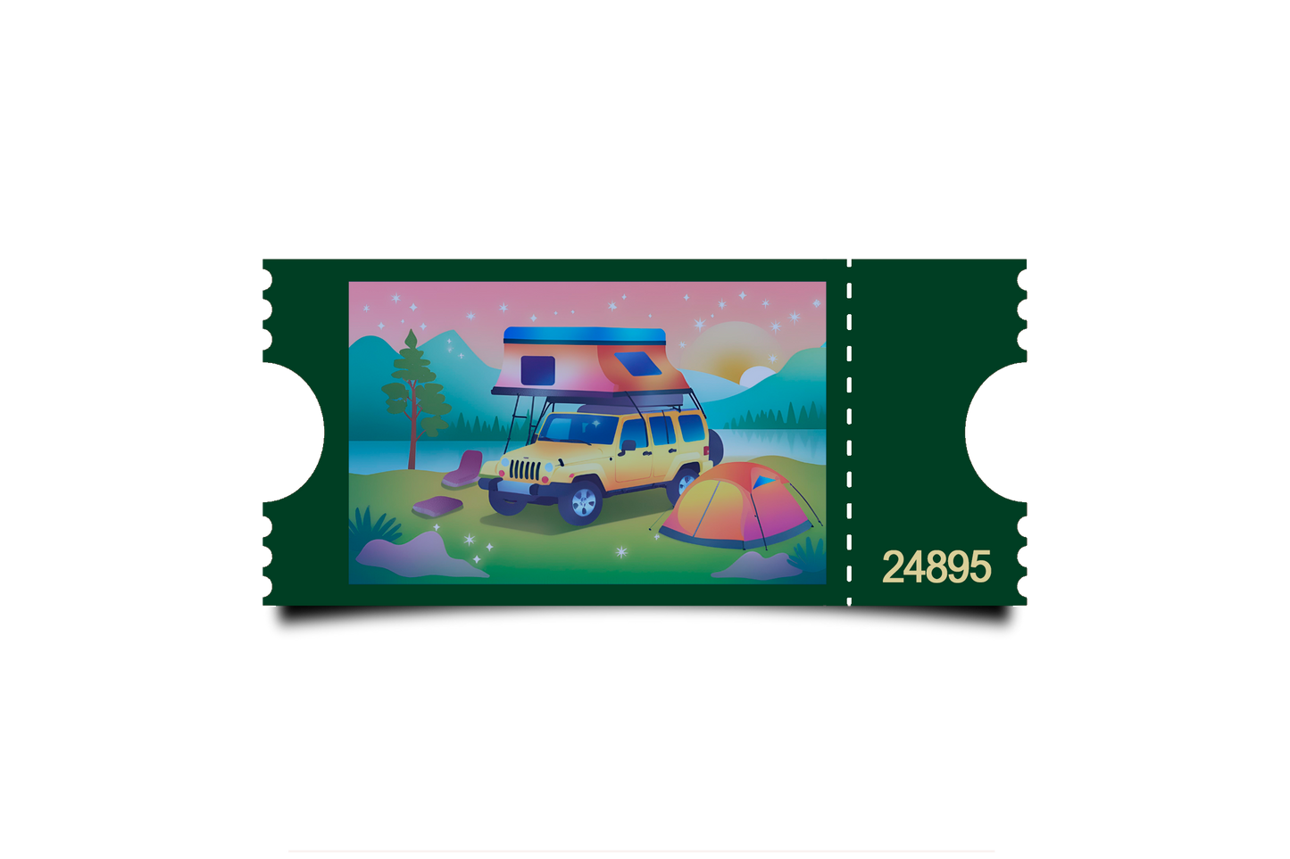 Boleto Ilustracion N 24895