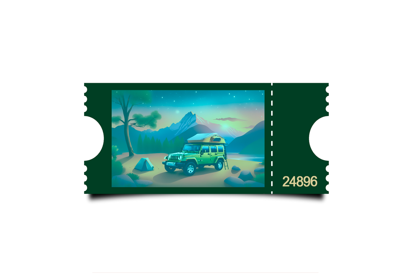 Boleto Ilustracion N 24896