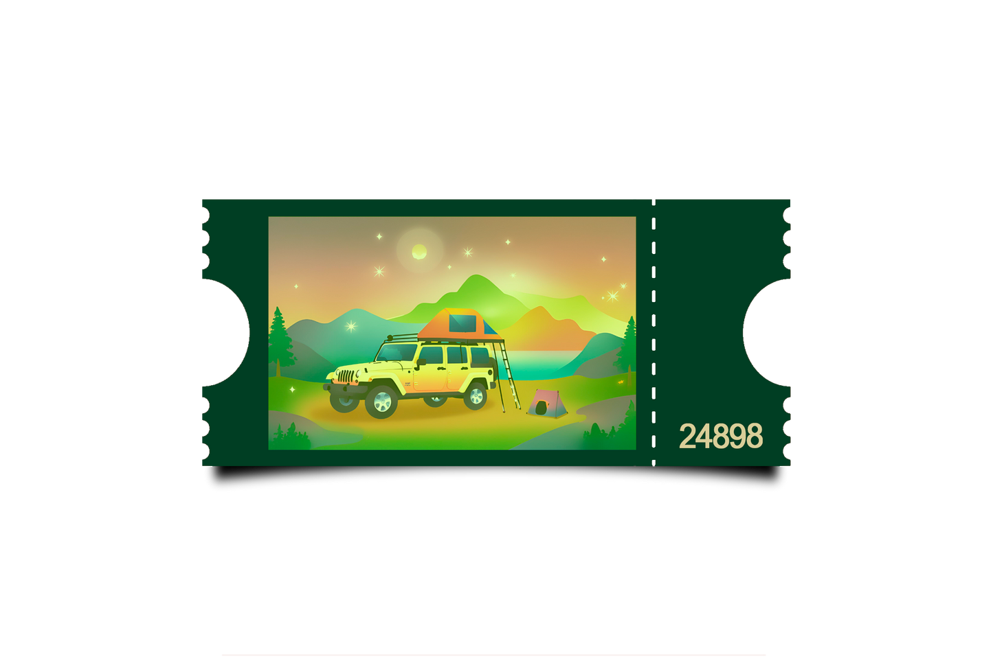 Boleto Ilustracion N 24898