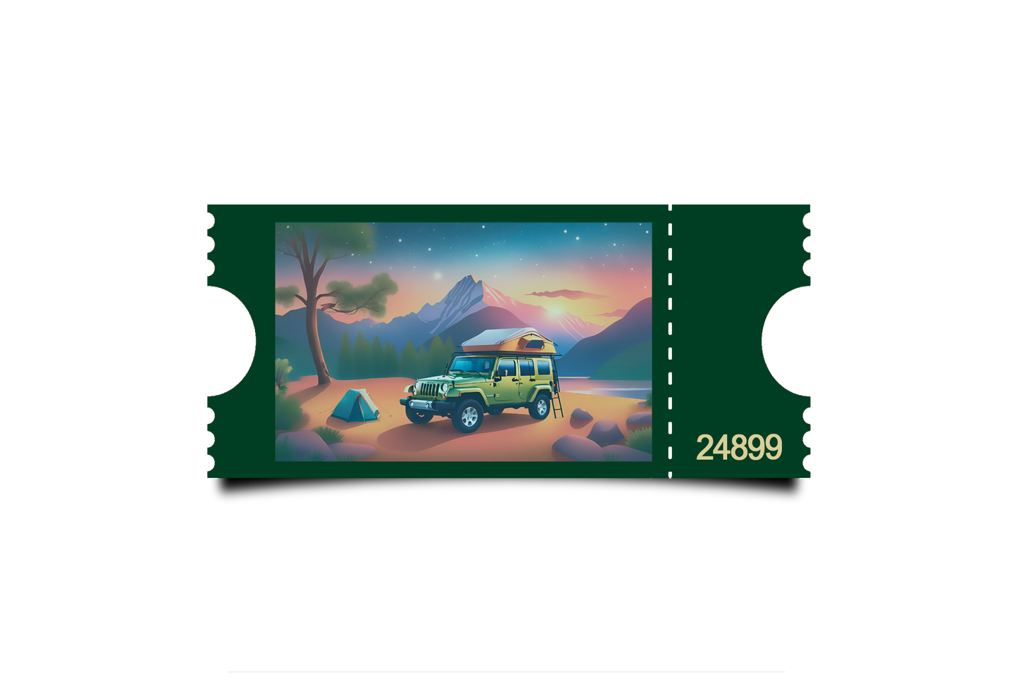 Boleto Ilustracion N 24899