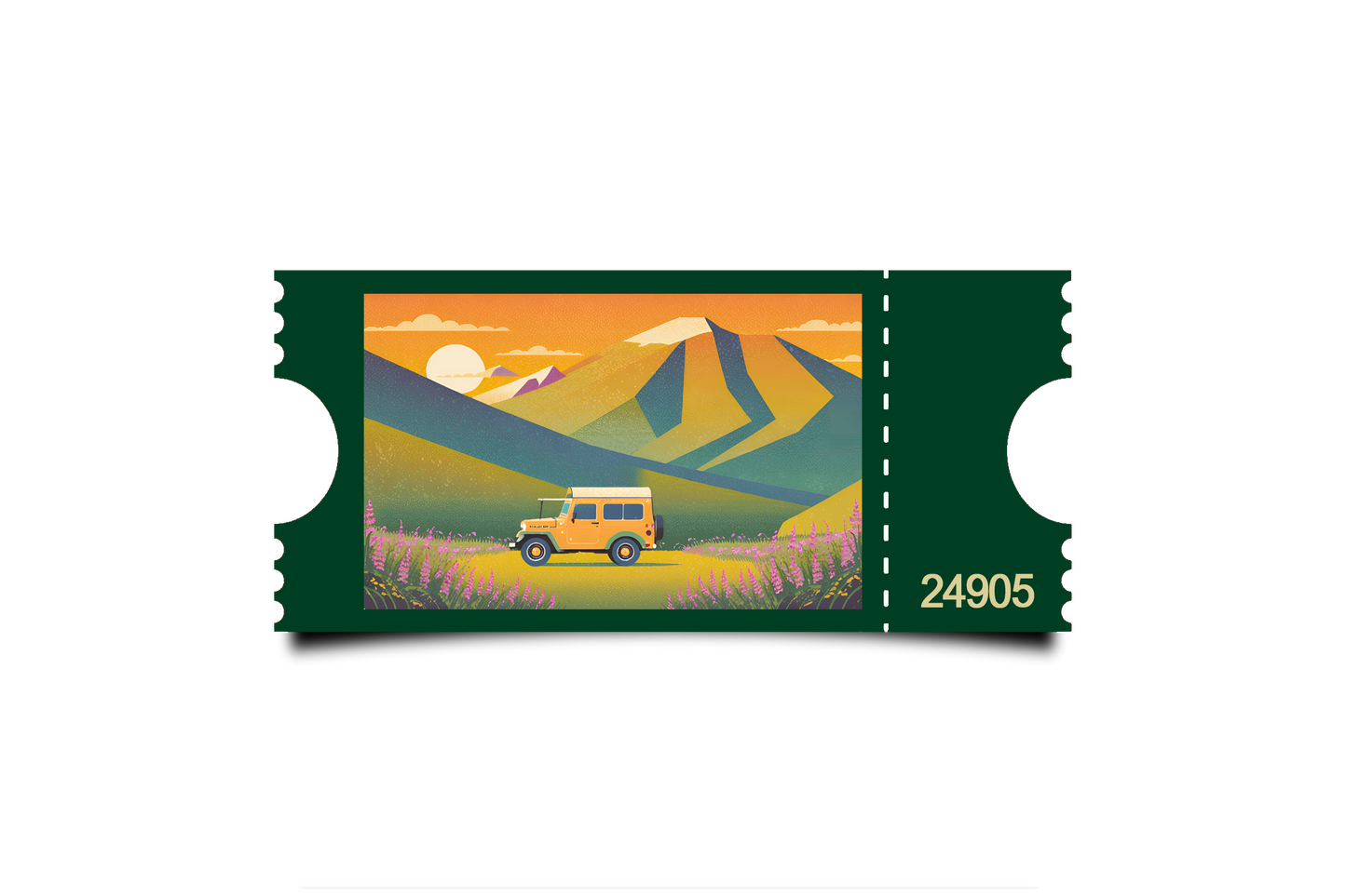 Boleto Ilustracion N 24905
