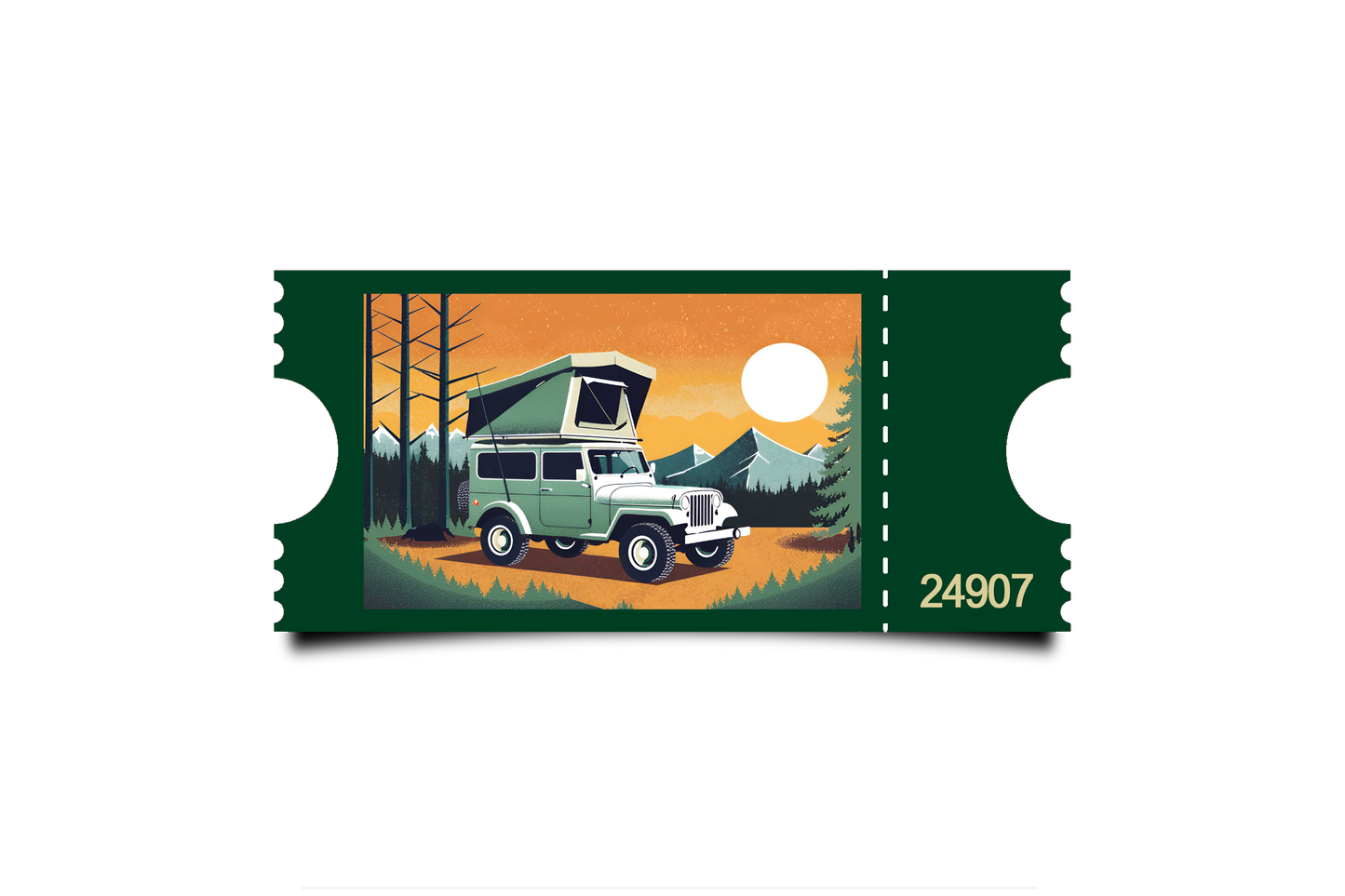 Boleto Ilustracion N 24907