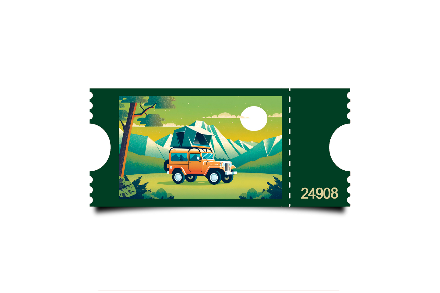 Boleto Ilustracion N 24908