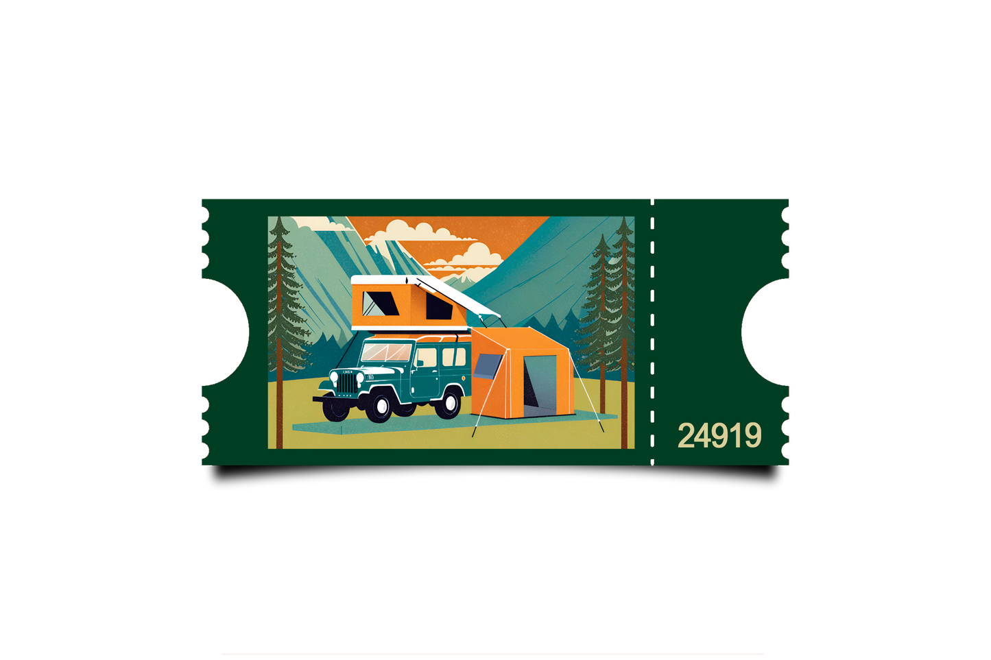 Boleto Ilustracion N 24919