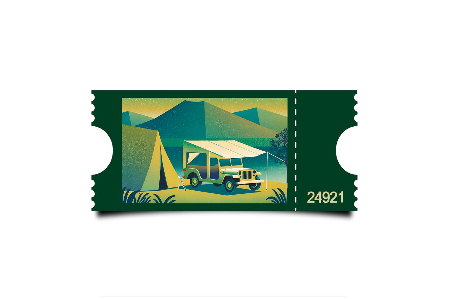 Boleto Ilustracion N 24921