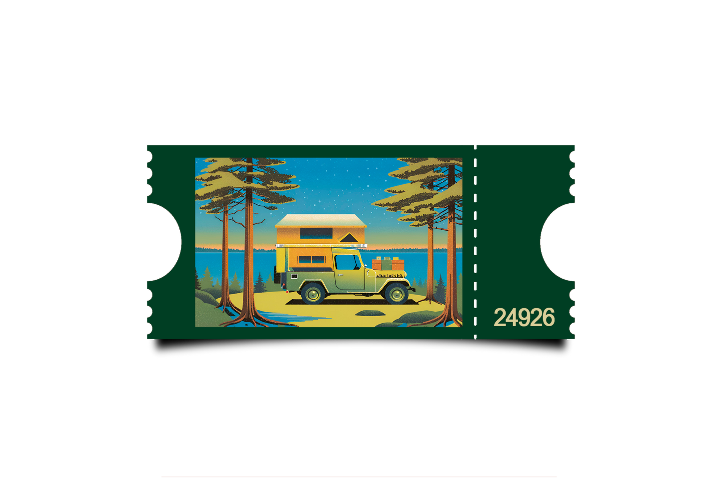 Boleto Ilustracion N 24926