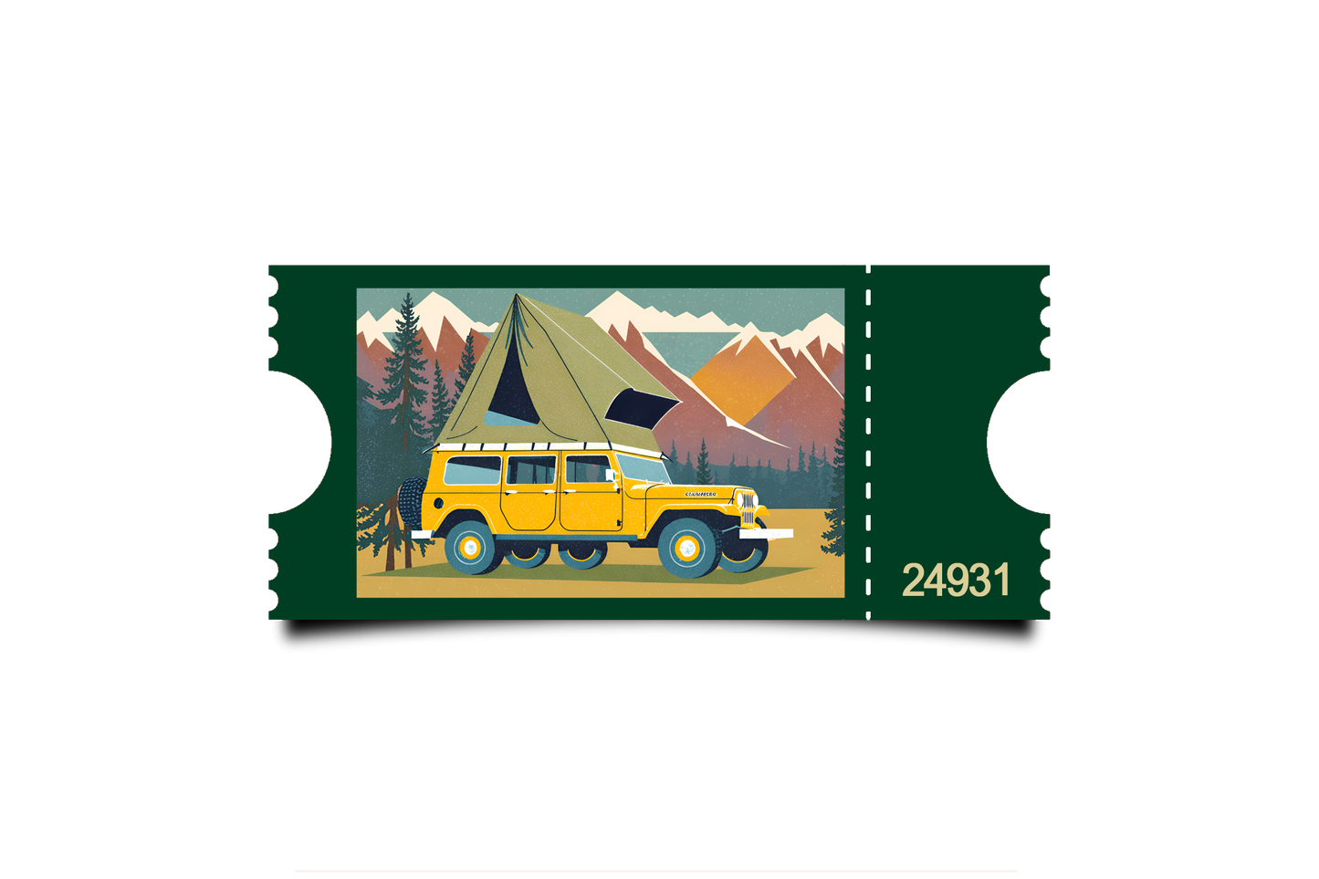 Boleto Ilustracion N 24931