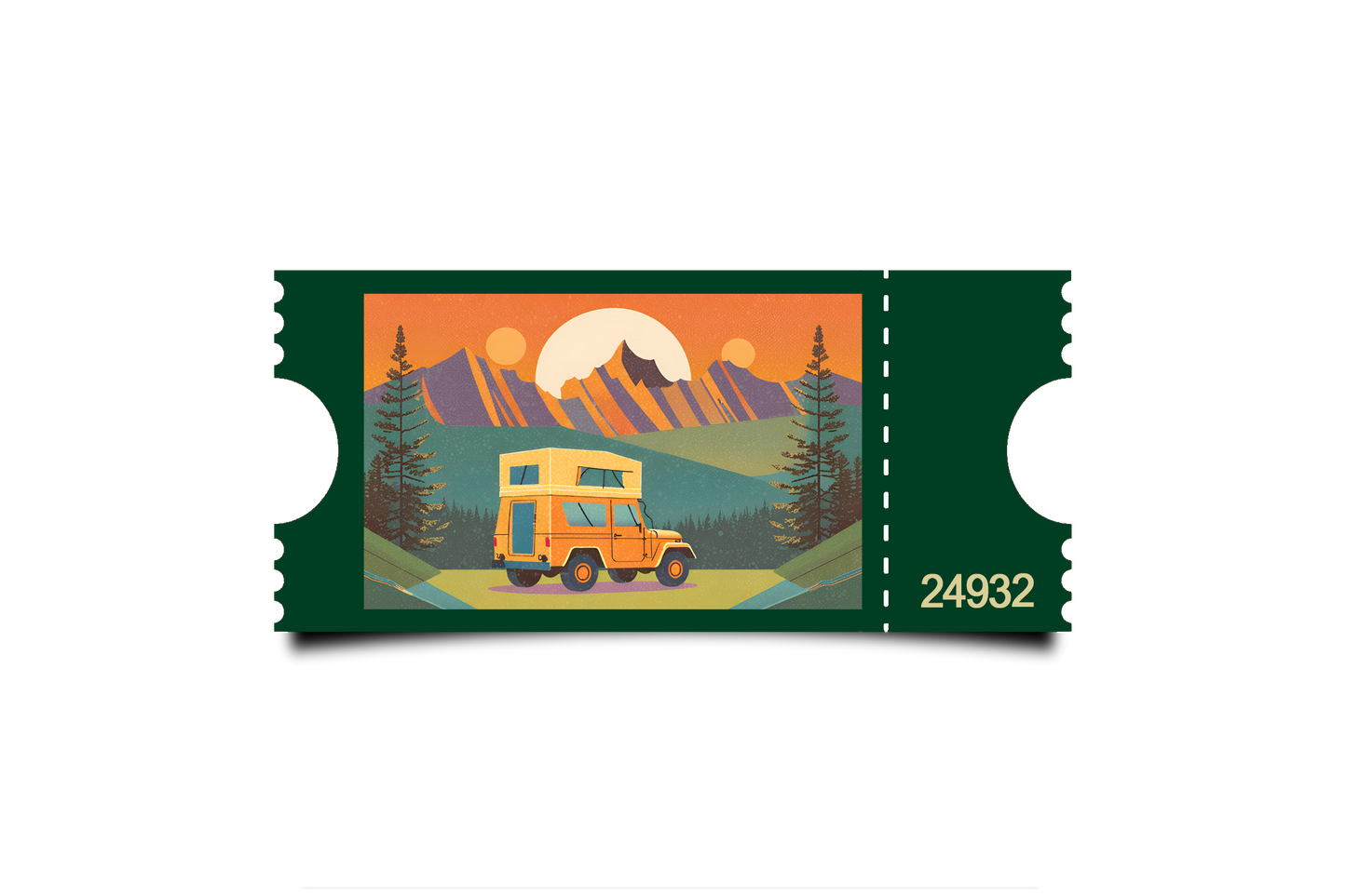 Boleto Ilustracion N 24932