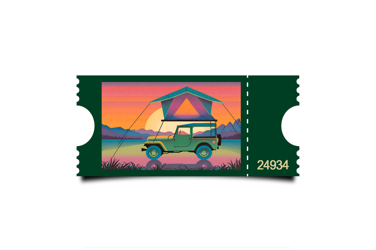 Boleto Ilustracion N 24934