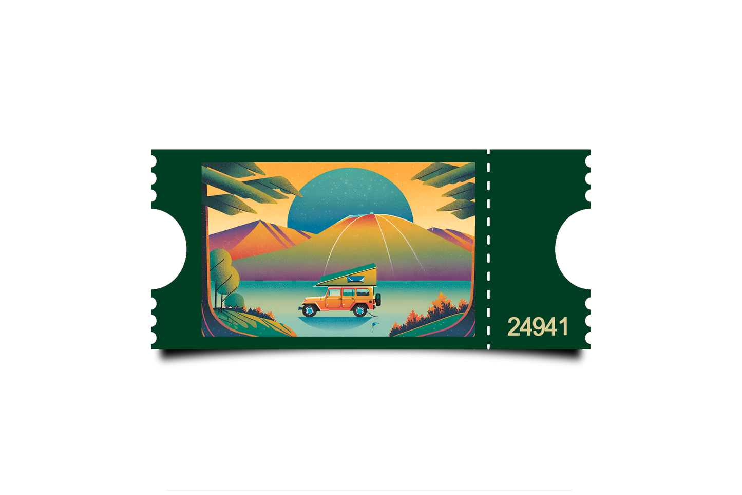 Boleto Ilustracion N 24941