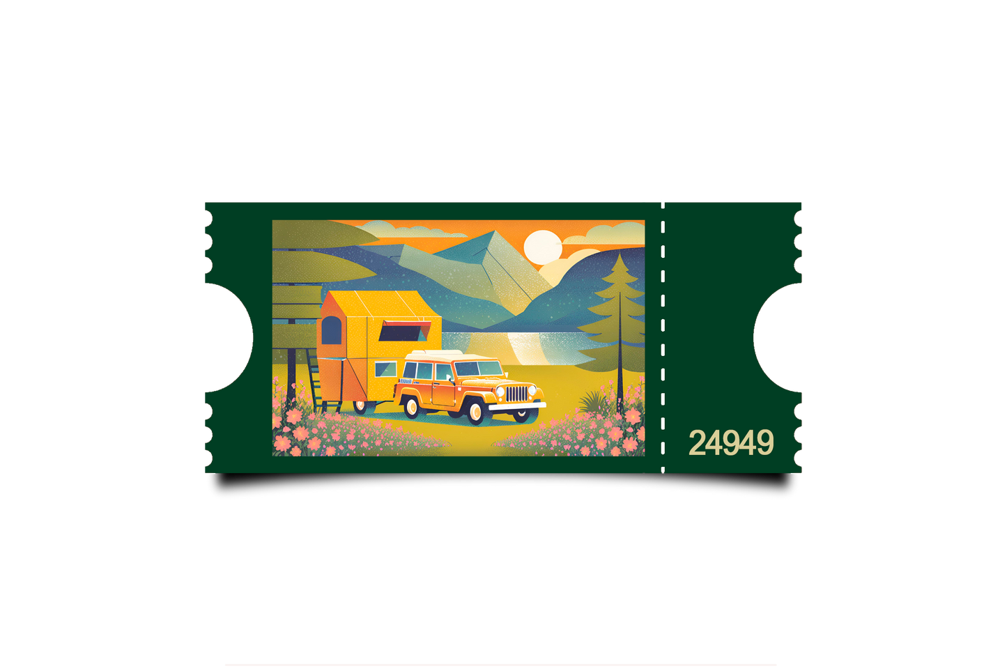 Boleto Ilustracion N 24949