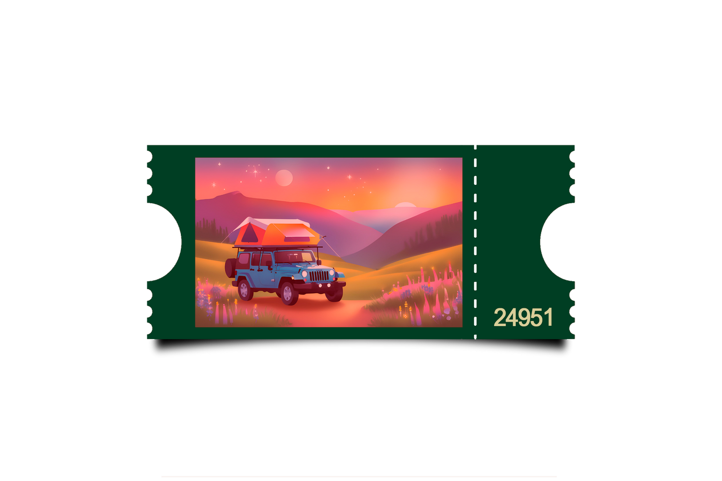 Boleto Ilustracion N 24951