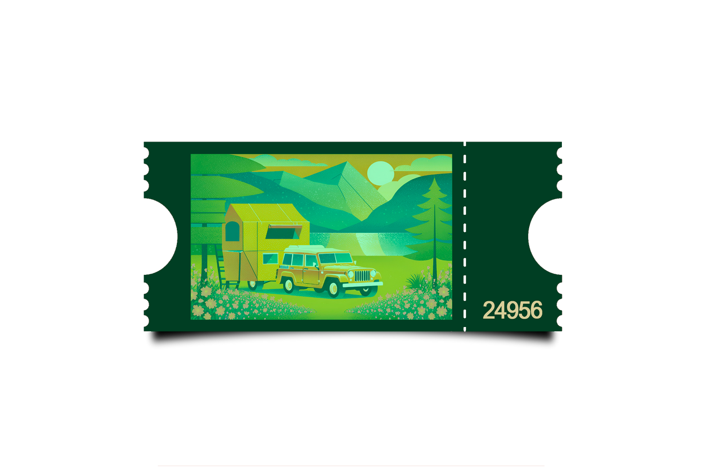 Boleto Ilustracion N 24956