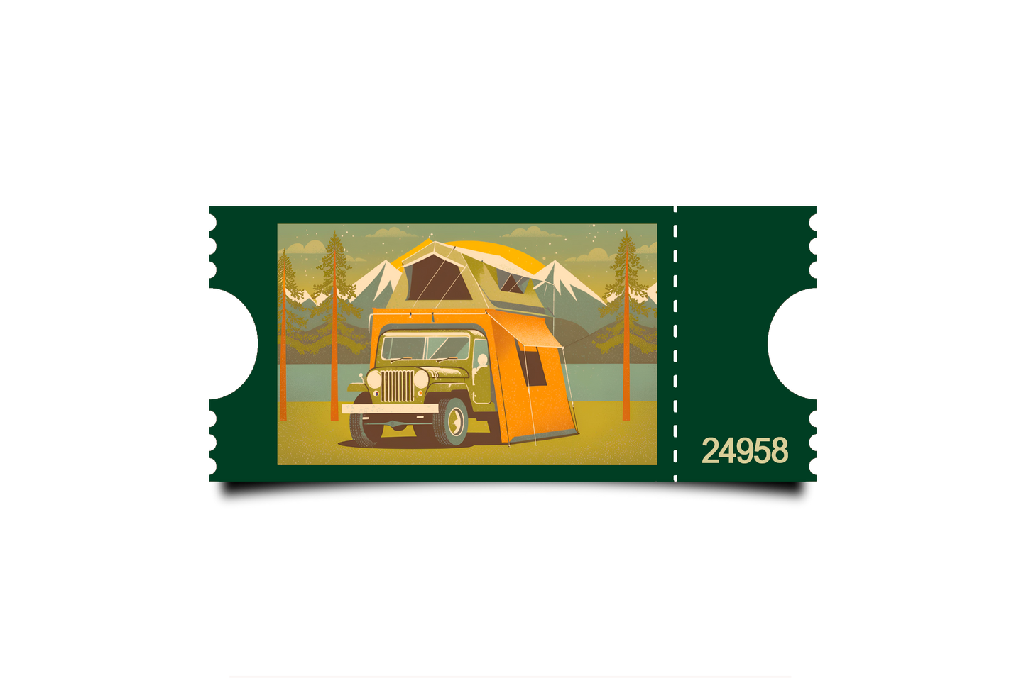 Boleto Ilustracion N 24958