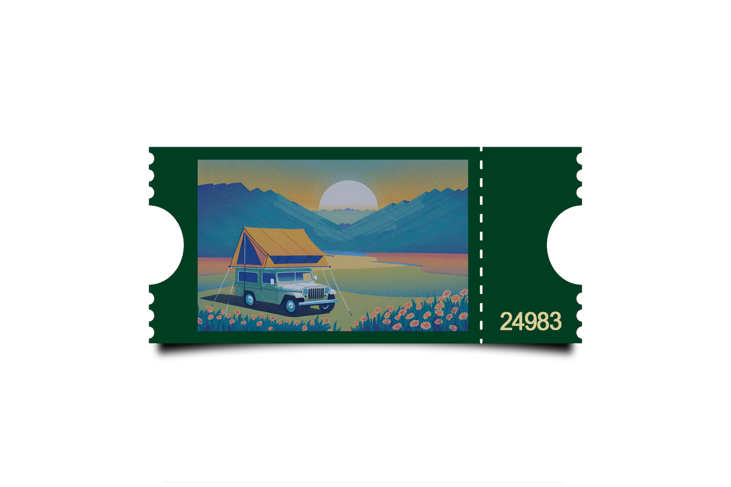 Boleto Ilustracion N 24983