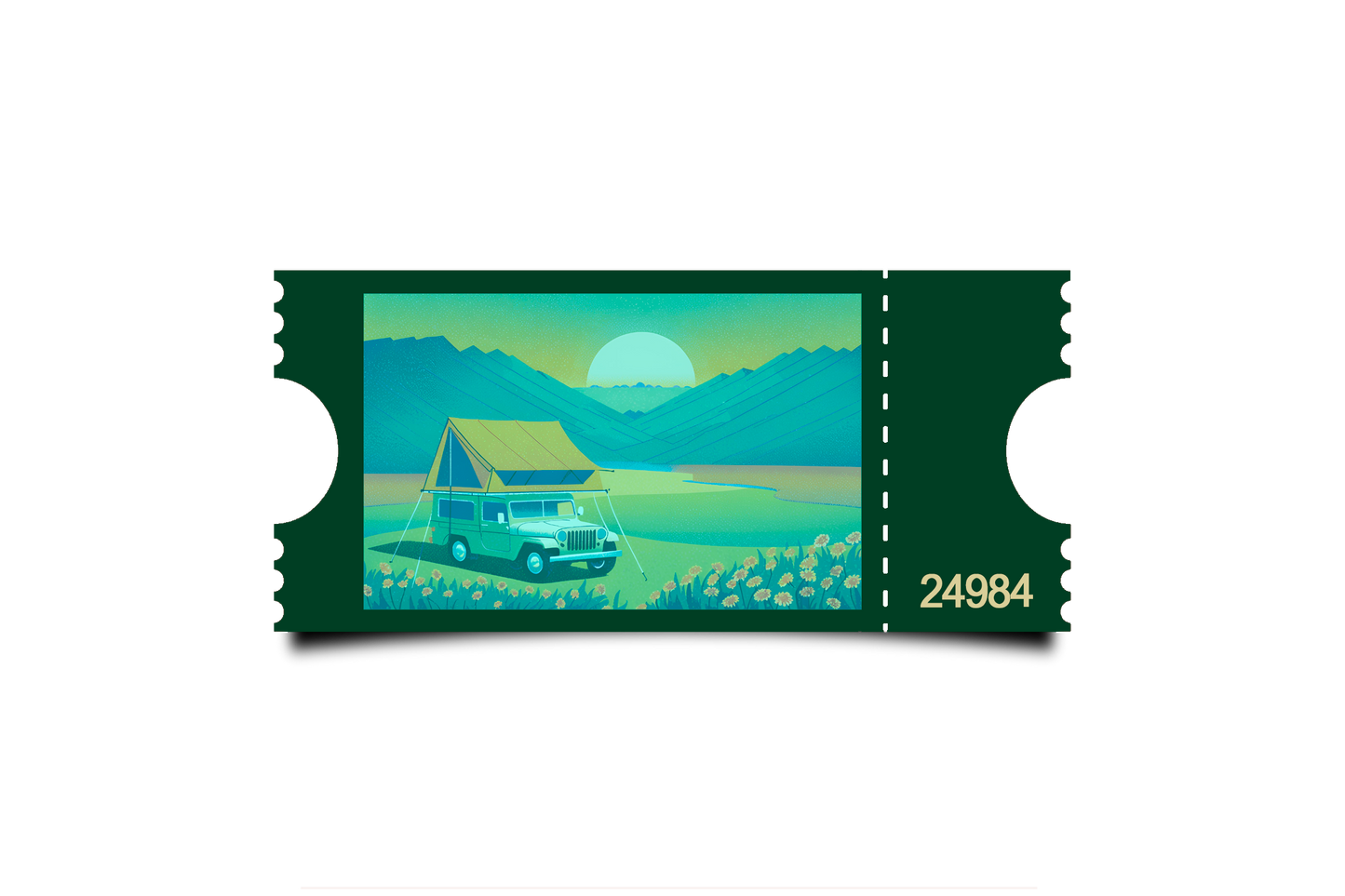 Boleto Ilustracion N 24984