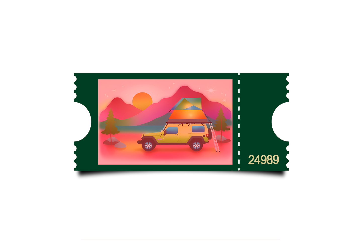 Boleto Ilustracion N 24989