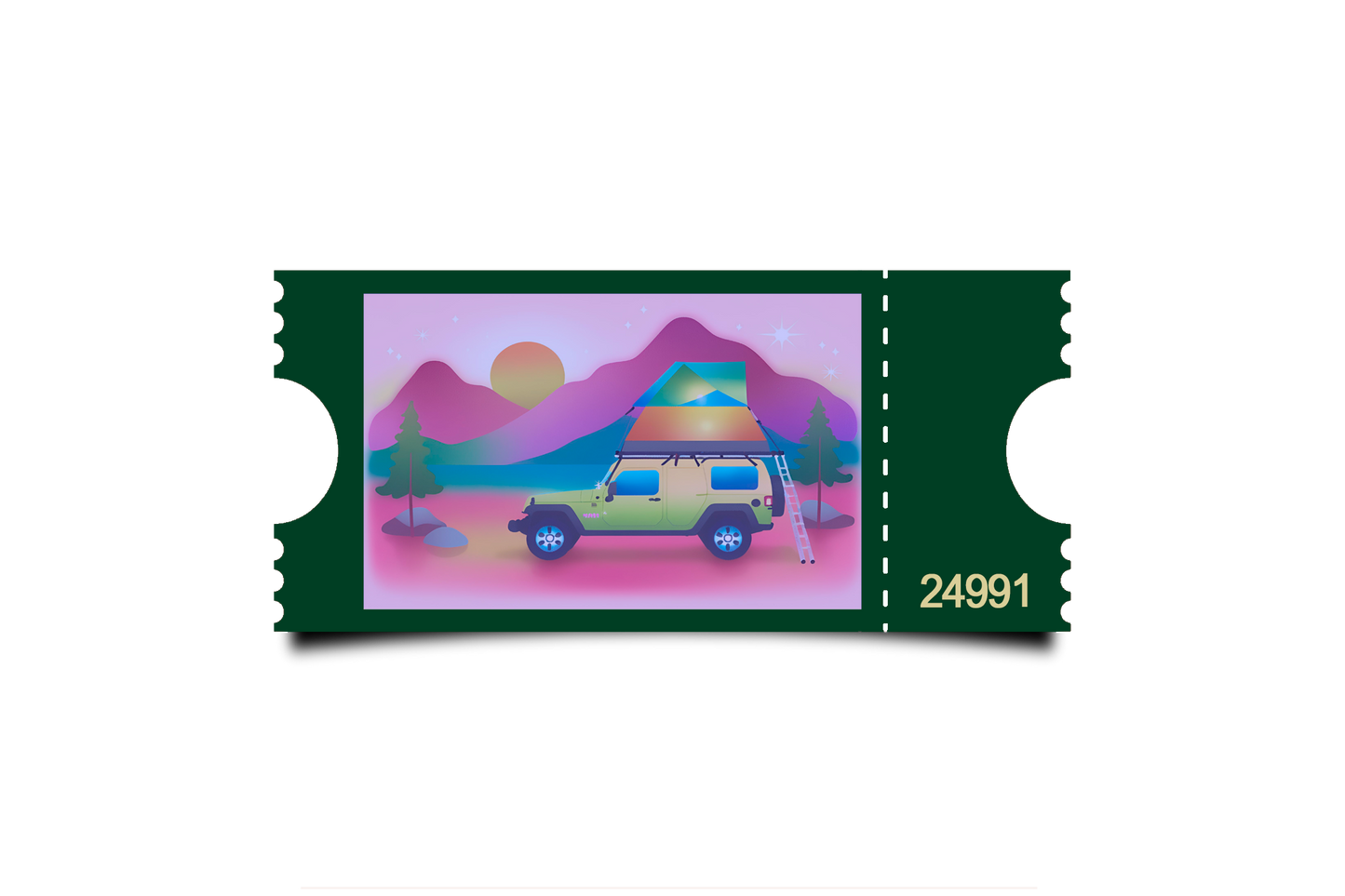 Boleto Ilustracion N 24991
