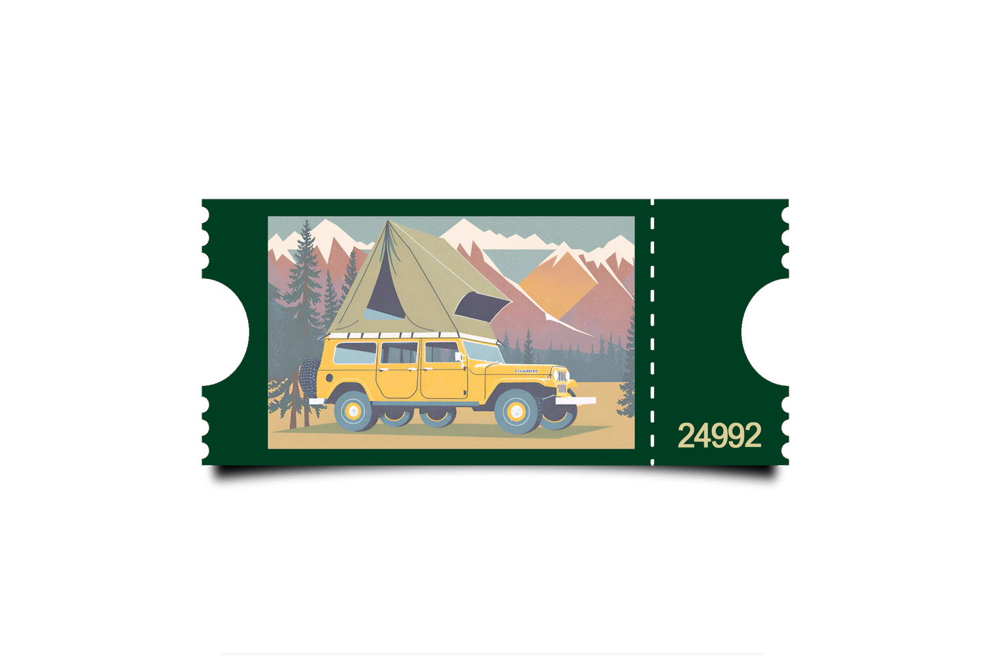 Boleto Ilustracion N 24992