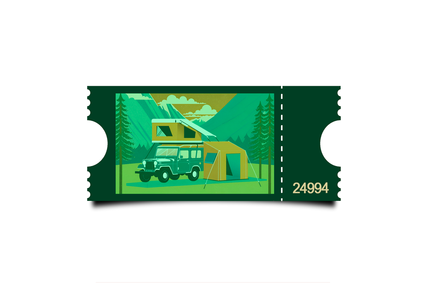 Boleto Ilustracion N 24994